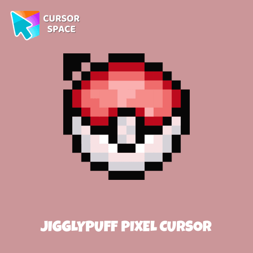 Jigglypuff Pixel cursor pointer cursor
